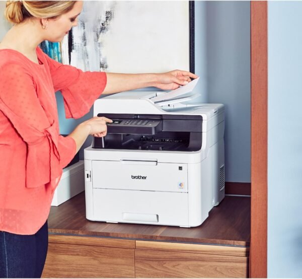 Brother Color Laser Printer with Duplex and Networking - Image 3