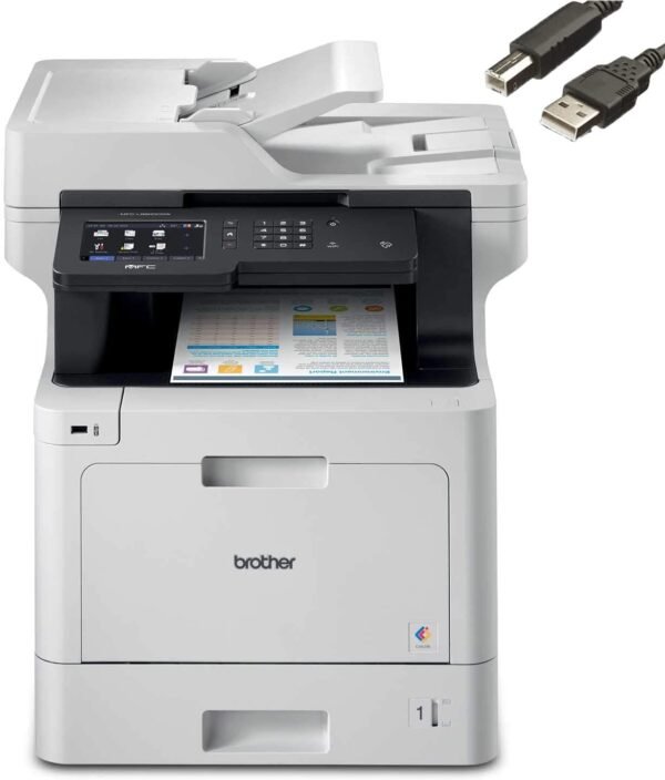 Brother MFC-L8900CDW All-in-One Color Printer with 5'' Touchscreen & Wireless Connectivity